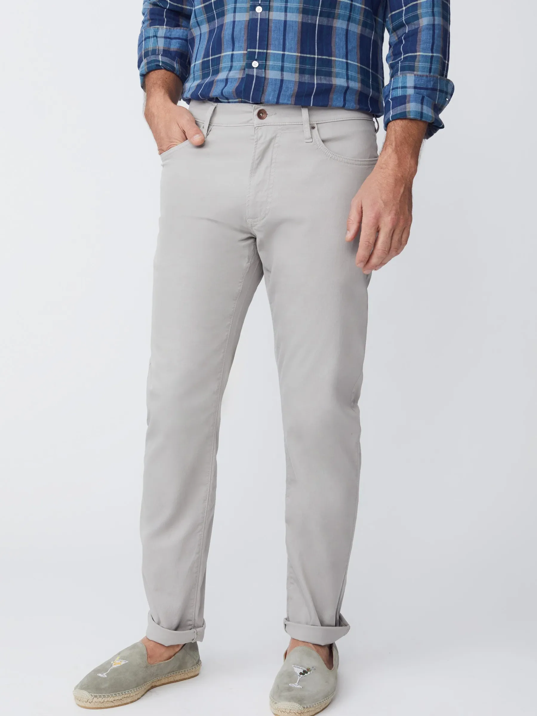 Parker 5-Pocket Straight Pants-J.McLaughlin Hot