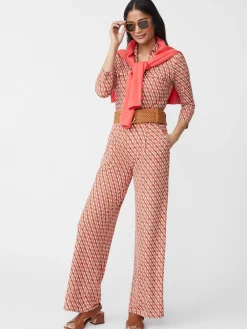 Pasha Pants In Mini Fernwood Geo-J.McLaughlin Fashion