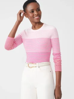 Poet Sweater In Stripe-J.McLaughlin New