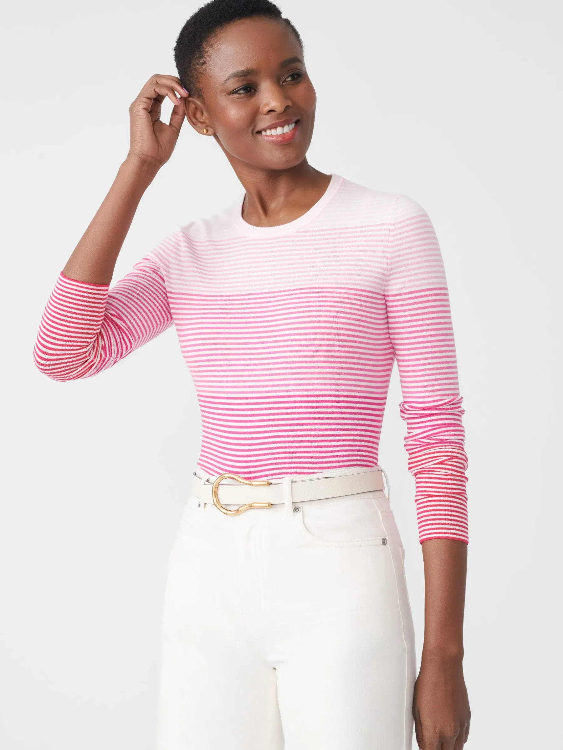 Poet Sweater In Stripe-J.McLaughlin New