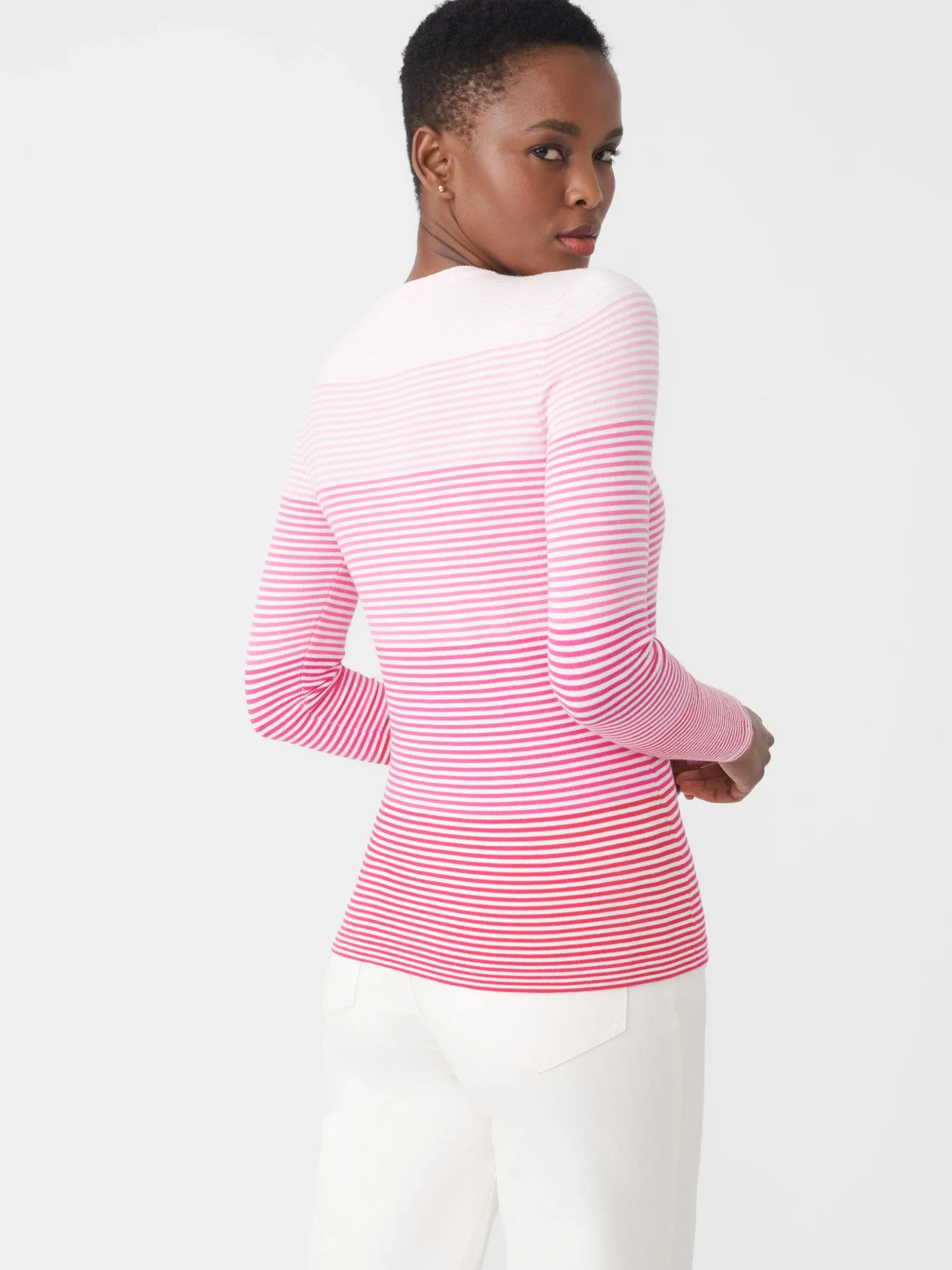 Poet Sweater In Stripe-J.McLaughlin New