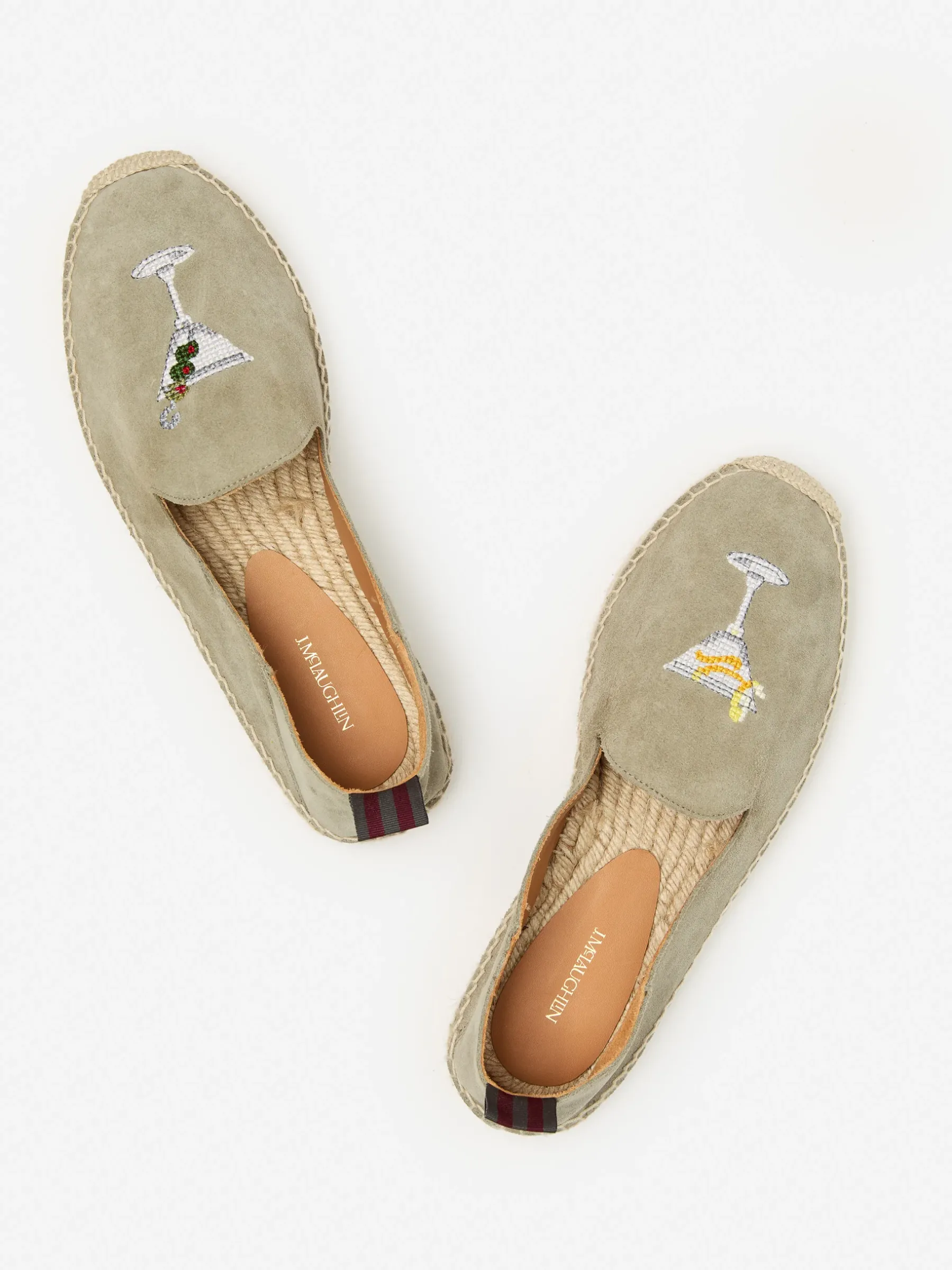 Rafe Suede Espadrilles In Martini-J.McLaughlin Fashion