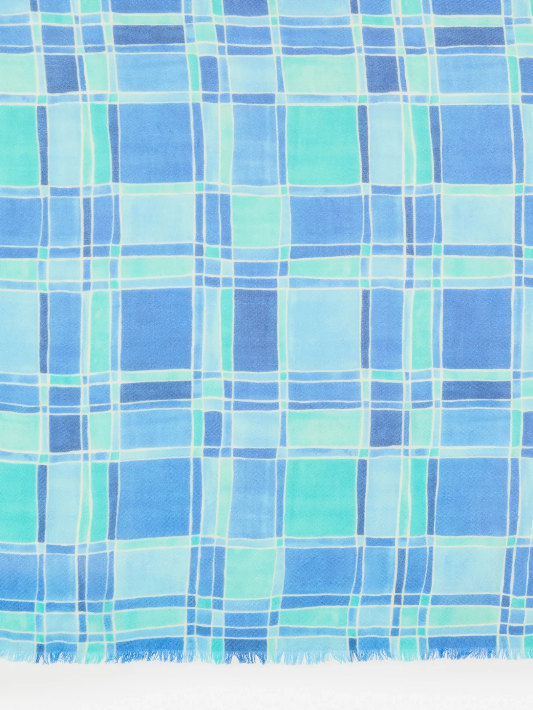 Reed Scarf In Paintbrush Plaid-J.McLaughlin Sale