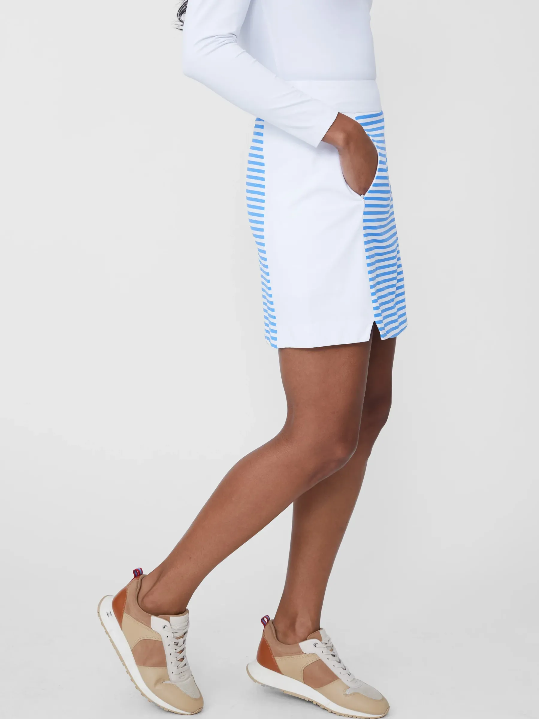 Ripley Skort In Mini Bangle Stripe-J.McLaughlin Hot