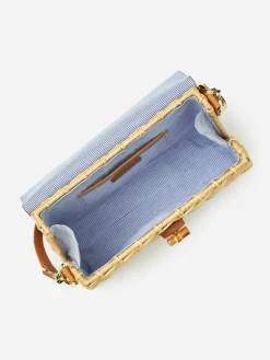 Royalton Wicker Handbag-J.McLaughlin Discount