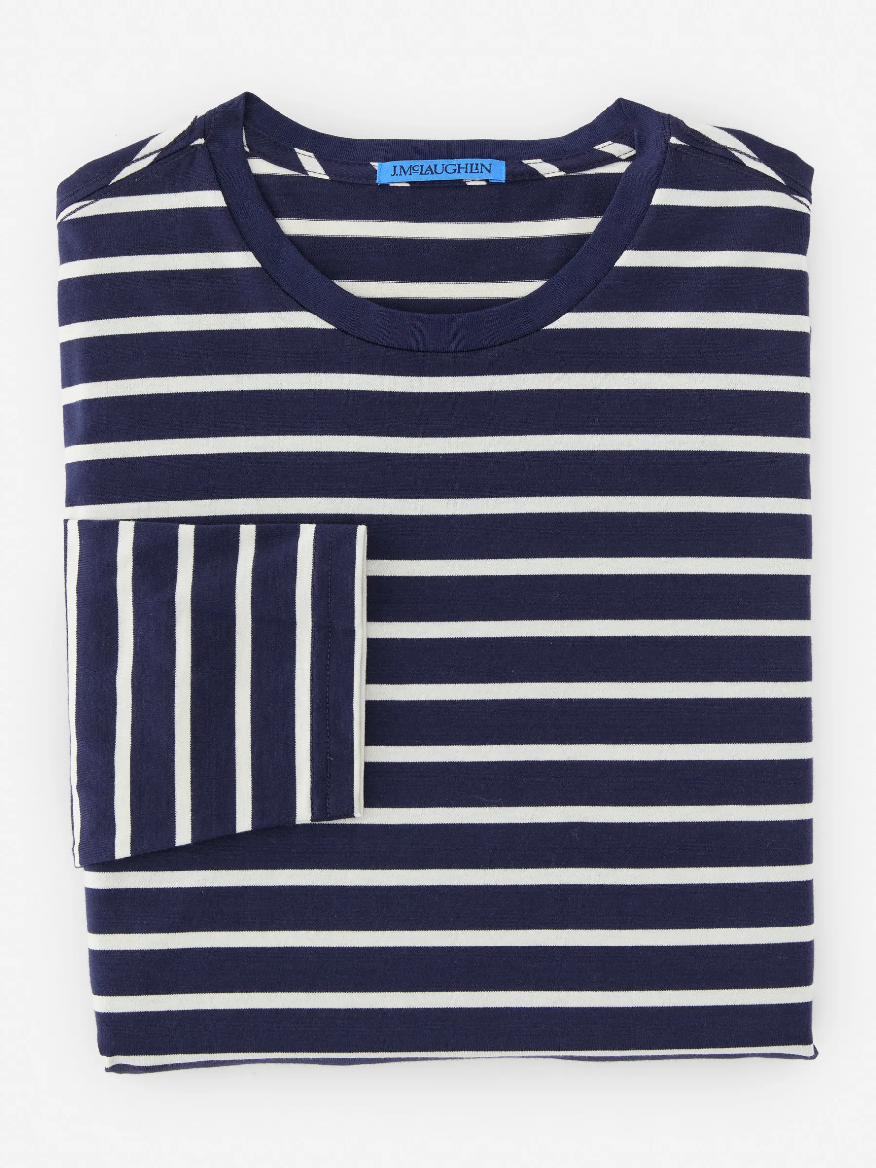 Ryan Pima Cotton Tee In Weston-J.McLaughlin Fashion