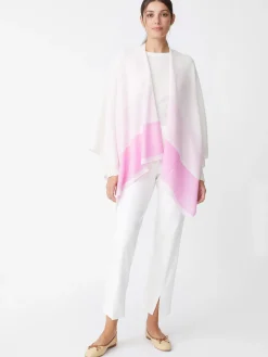 Sadie Cashmere Wrap In Block Stripe-J.McLaughlin New