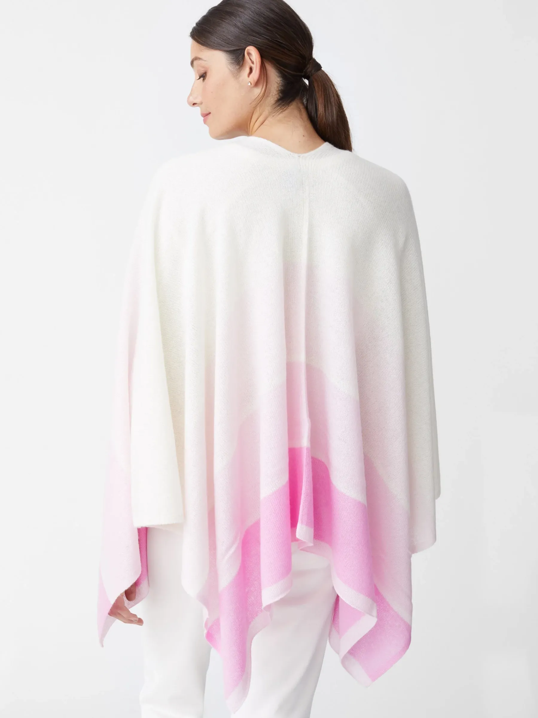 Sadie Cashmere Wrap In Block Stripe-J.McLaughlin New