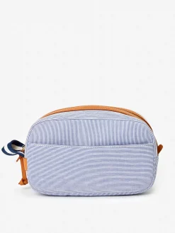 Shawn Seersucker Dopp Kit In Stripe-J.McLaughlin Outlet