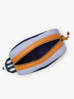 Shawn Seersucker Dopp Kit In Stripe-J.McLaughlin Outlet