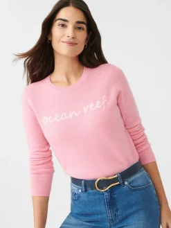Shield Cashmere Sweater In Ocean Reef-J.McLaughlin Outlet