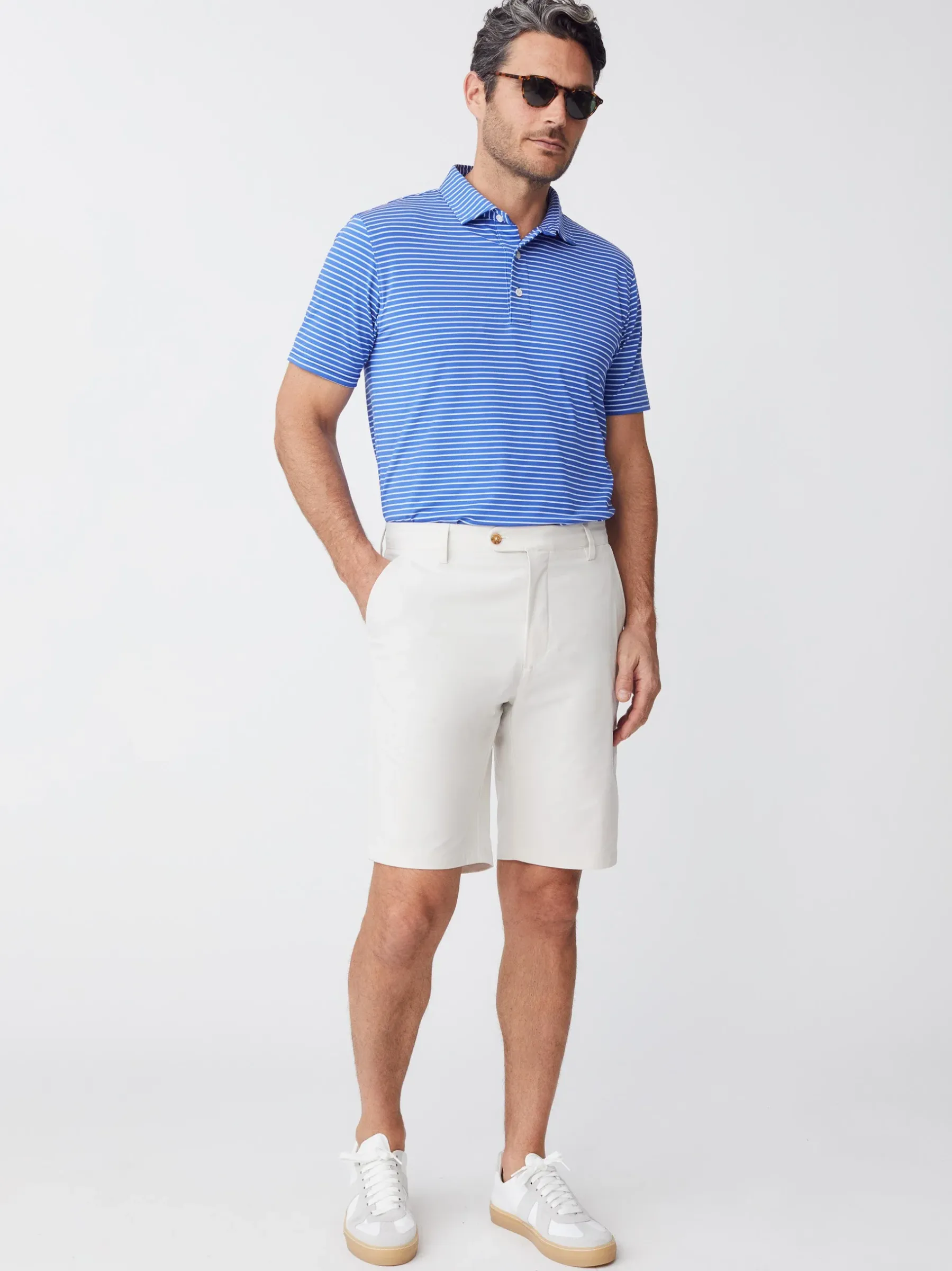 Silas 10" Performance Shorts-J.McLaughlin Hot