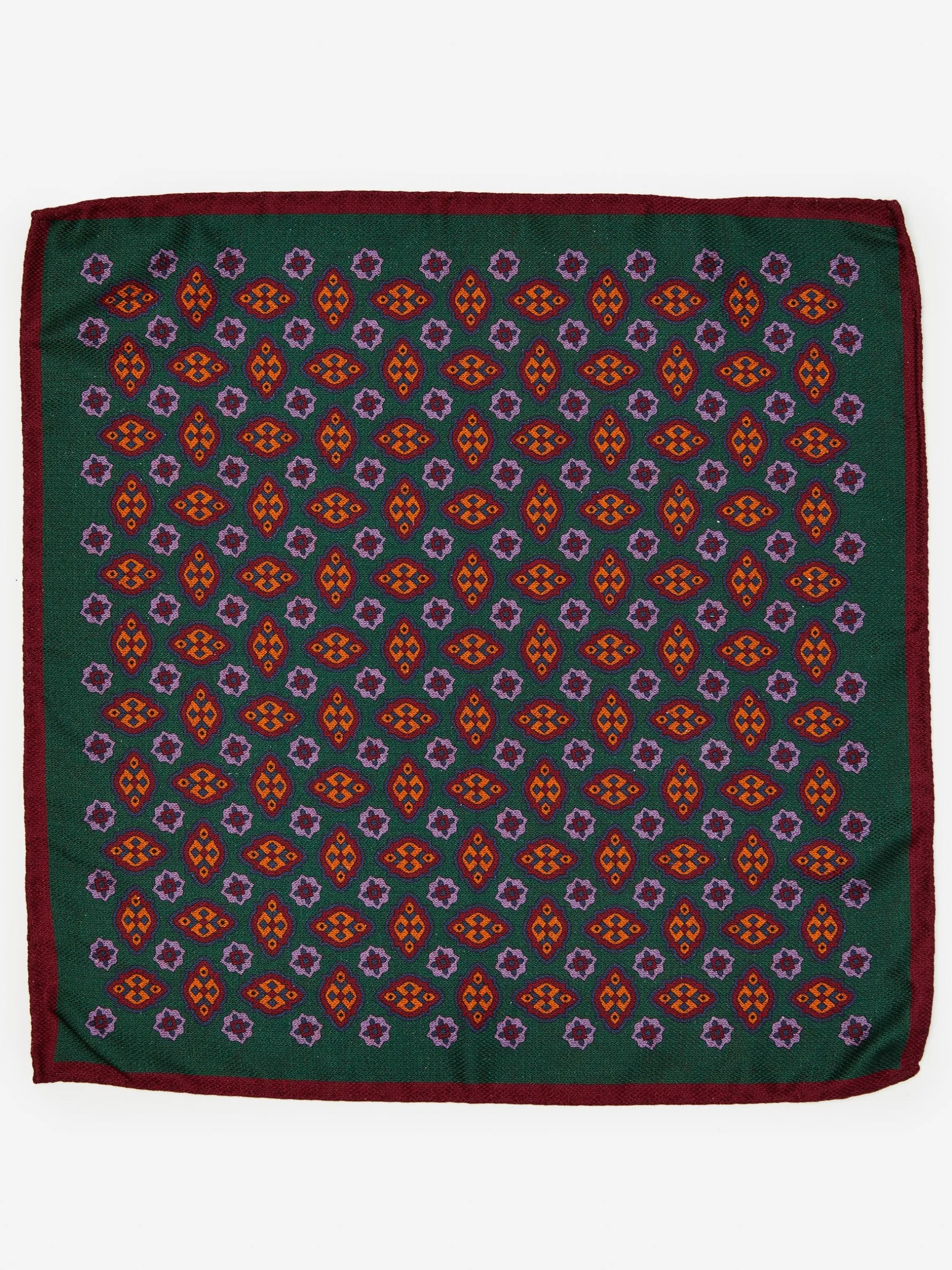 Silk Pocket Square In Foulard-J.McLaughlin Discount