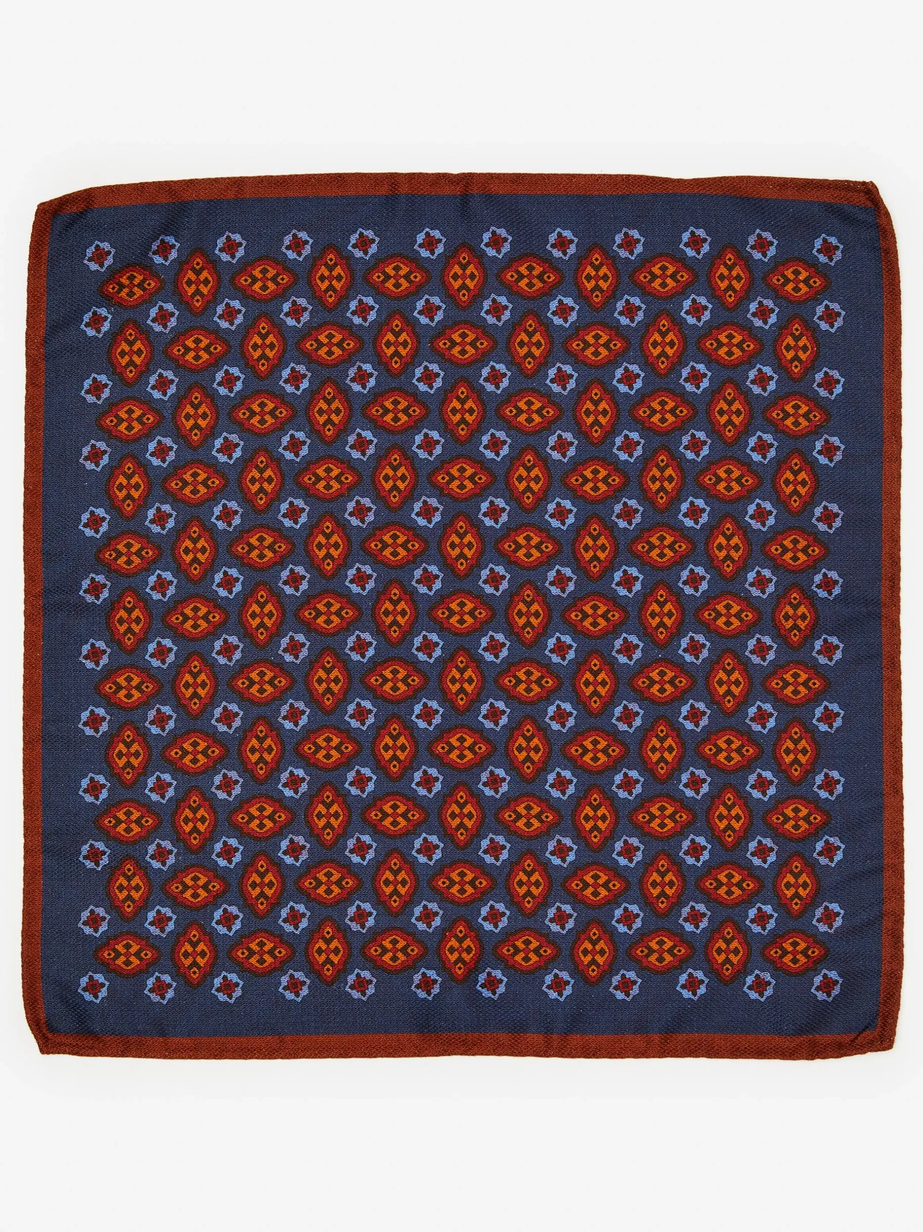 Silk Pocket Square In Foulard-J.McLaughlin Hot