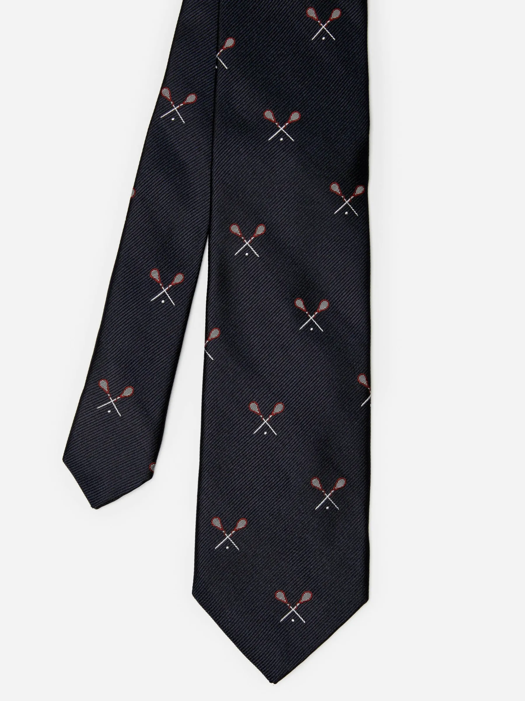 Silk Tie In Lacrosse Sticks-J.McLaughlin Outlet