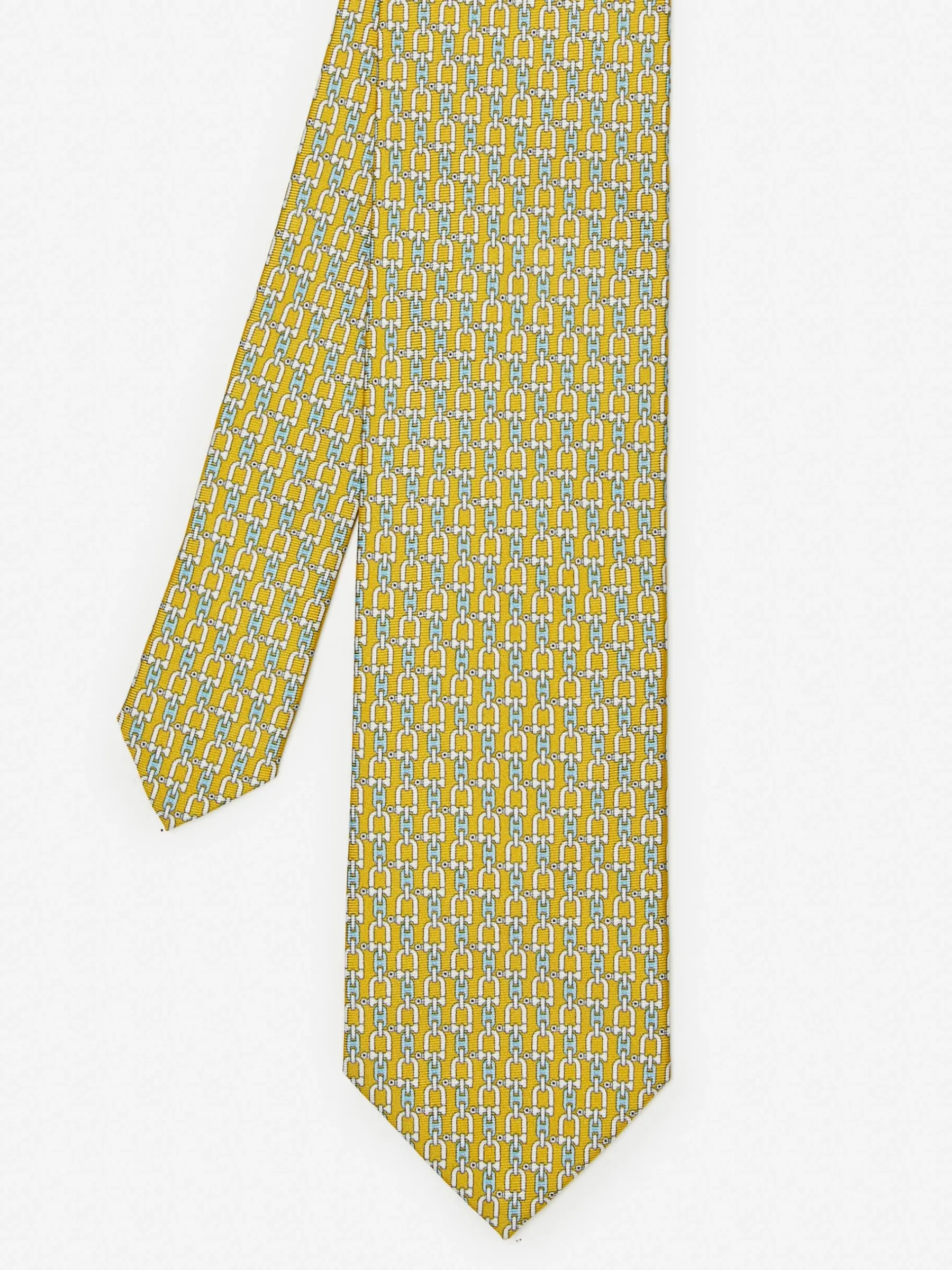 Silk Tie In Linked Chain-J.McLaughlin Outlet