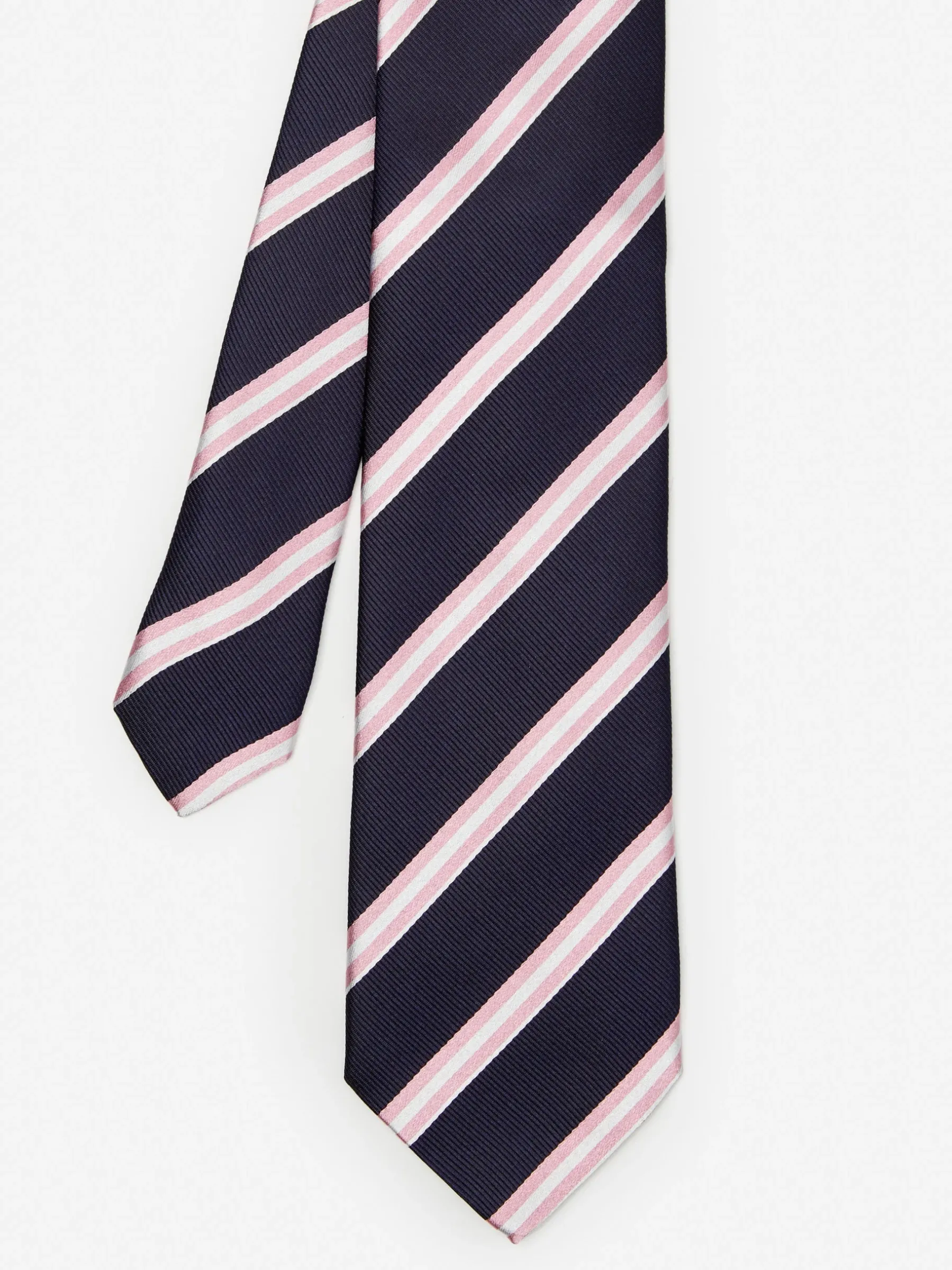Silk Tie In Stripe-J.McLaughlin Hot