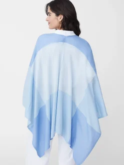 Skyler Cashmere Poncho In Colorblock-J.McLaughlin Fashion