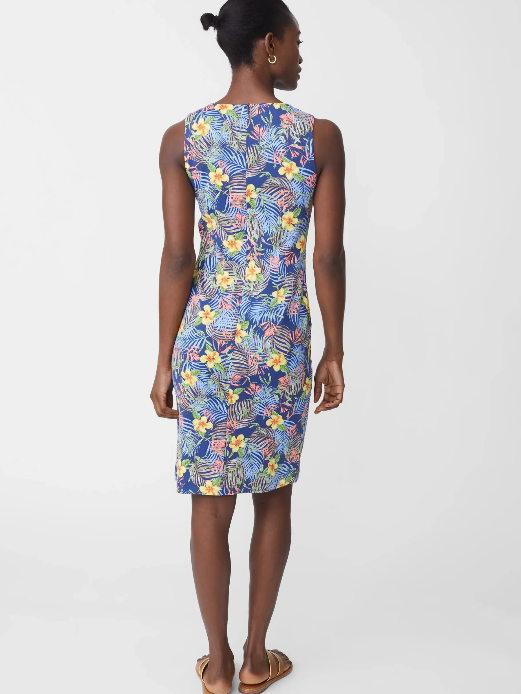 Sophia Sleeveless Dress In Bay Breeze-J.McLaughlin New