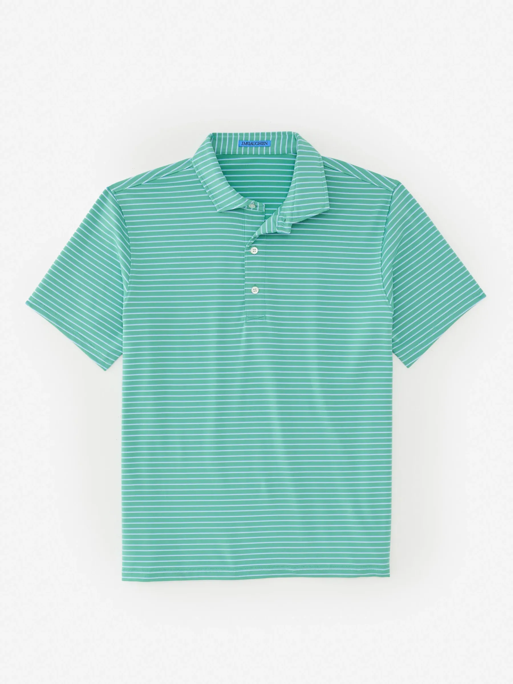 Springer Performance Polo In Murphy Stripe-J.McLaughlin Clearance