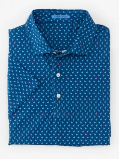 Springer Performance Polo In Flocks Of Fancy-J.McLaughlin Outlet
