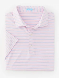 Springer Performance Polo In Murphy Stripe-J.McLaughlin Sale