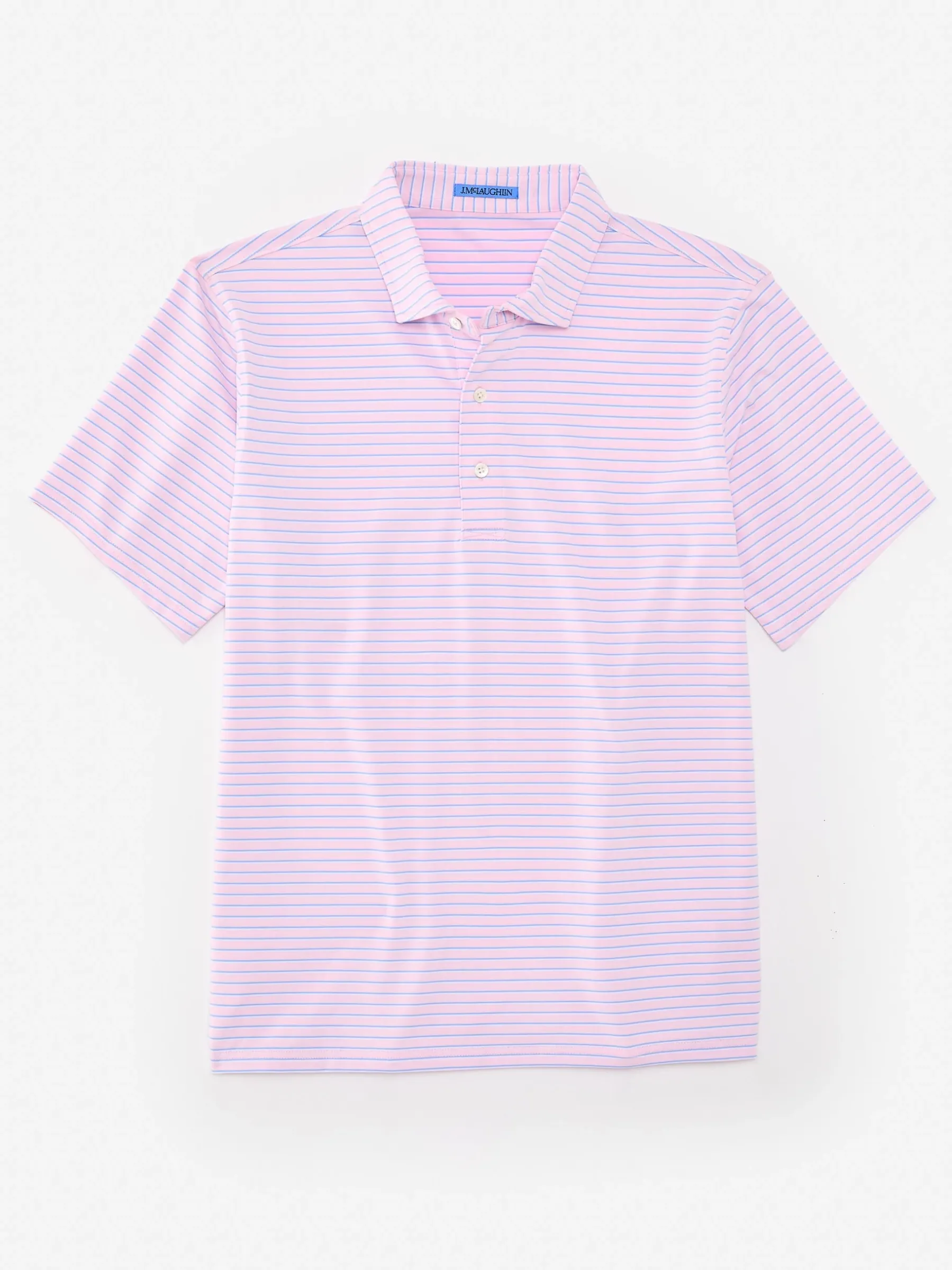 Springer Performance Polo In Murphy Stripe-J.McLaughlin Sale