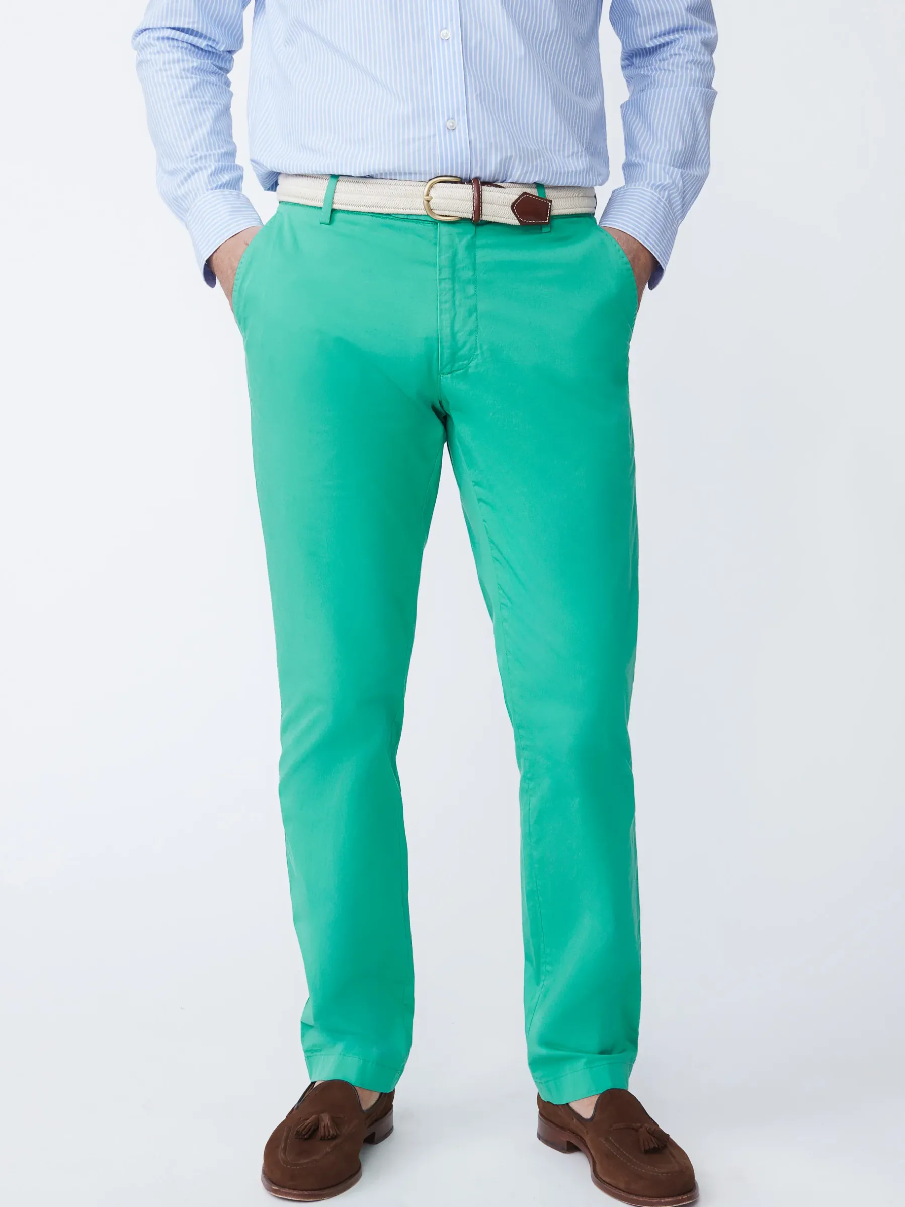 Taylor Straight-Fit Chino In Italian Twill-J.McLaughlin Best