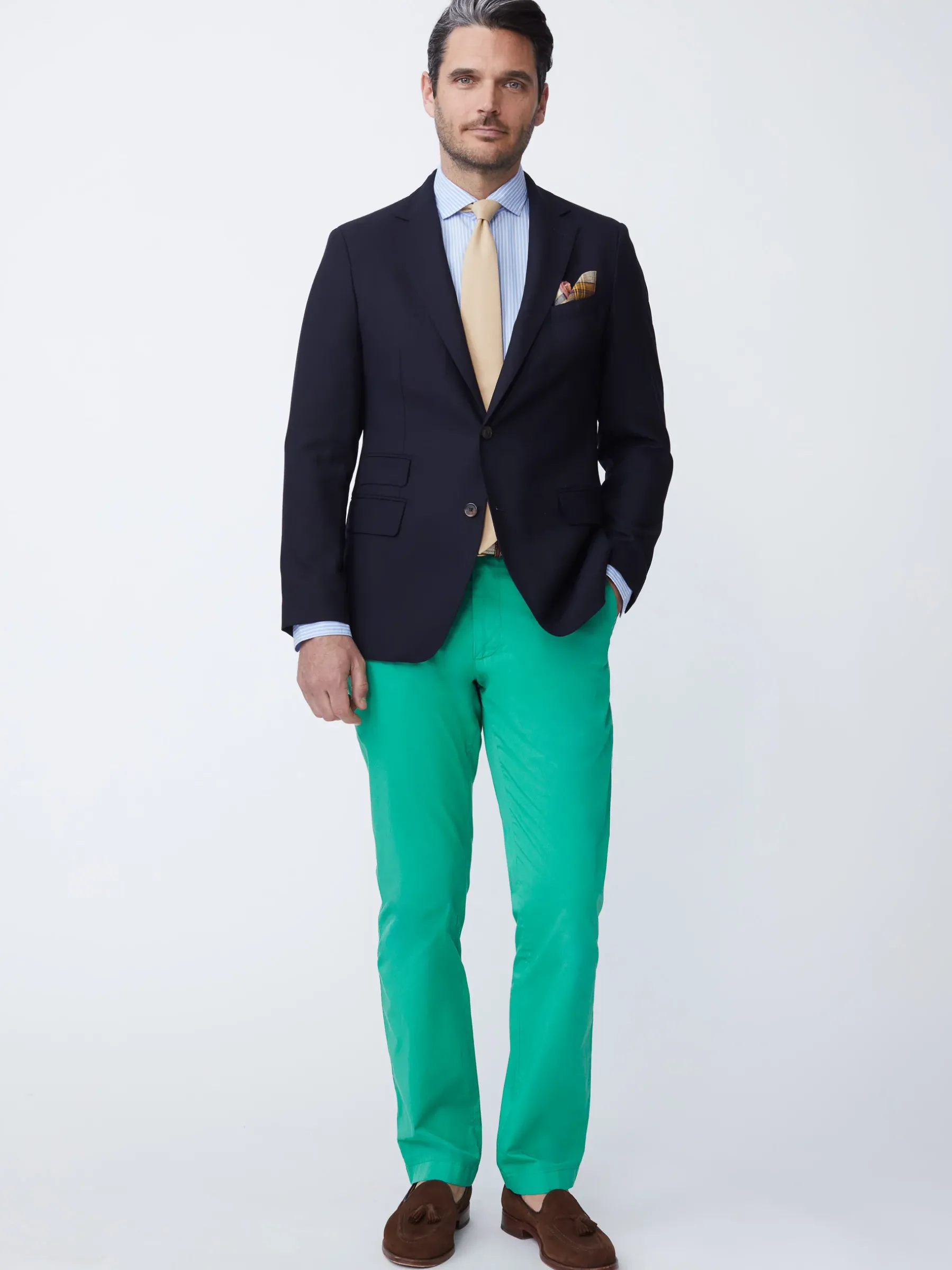 Taylor Straight-Fit Chino In Italian Twill-J.McLaughlin Best