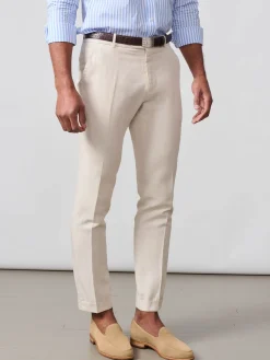 Taylor Straight-Fit Pants In Linen Blend-J.McLaughlin Discount