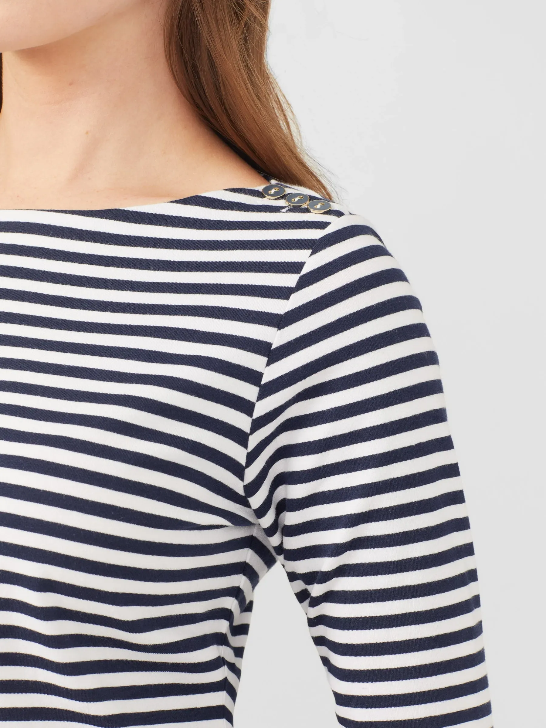 Wavesong Tee In Stripe-J.McLaughlin Fashion