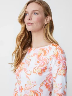 Wavesong Tee In Trinidad Abstract-J.McLaughlin New