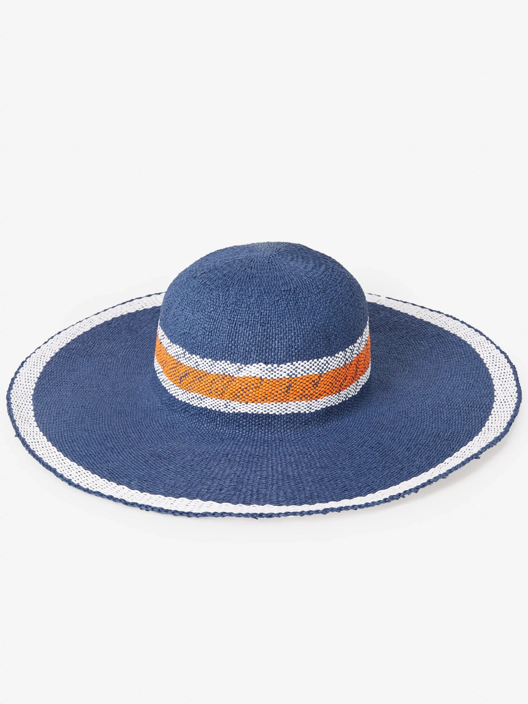 Willemstad Straw Hat In Stripe-J.McLaughlin Fashion